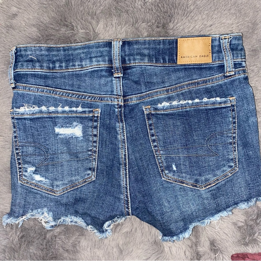 American Eagle Stretchy Denim Shorts - Picture 7 of 7